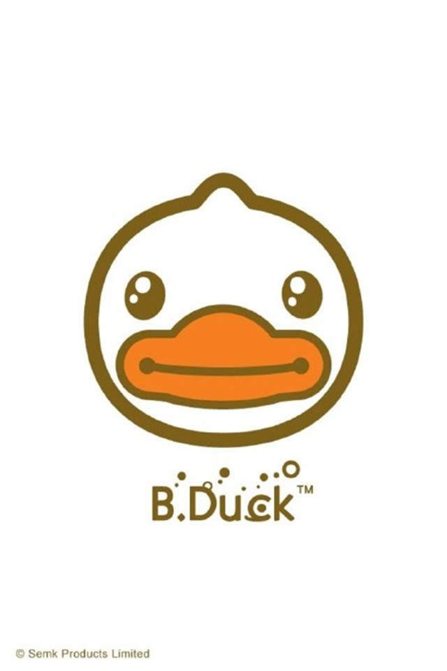 可爱小黄鸭高清手机壁纸图片