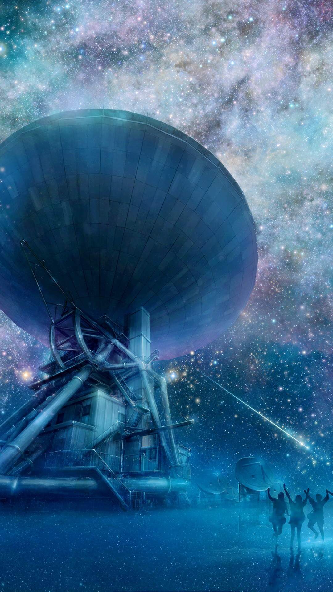 电影《你的名字》唯美意境星空手机壁纸下载图片