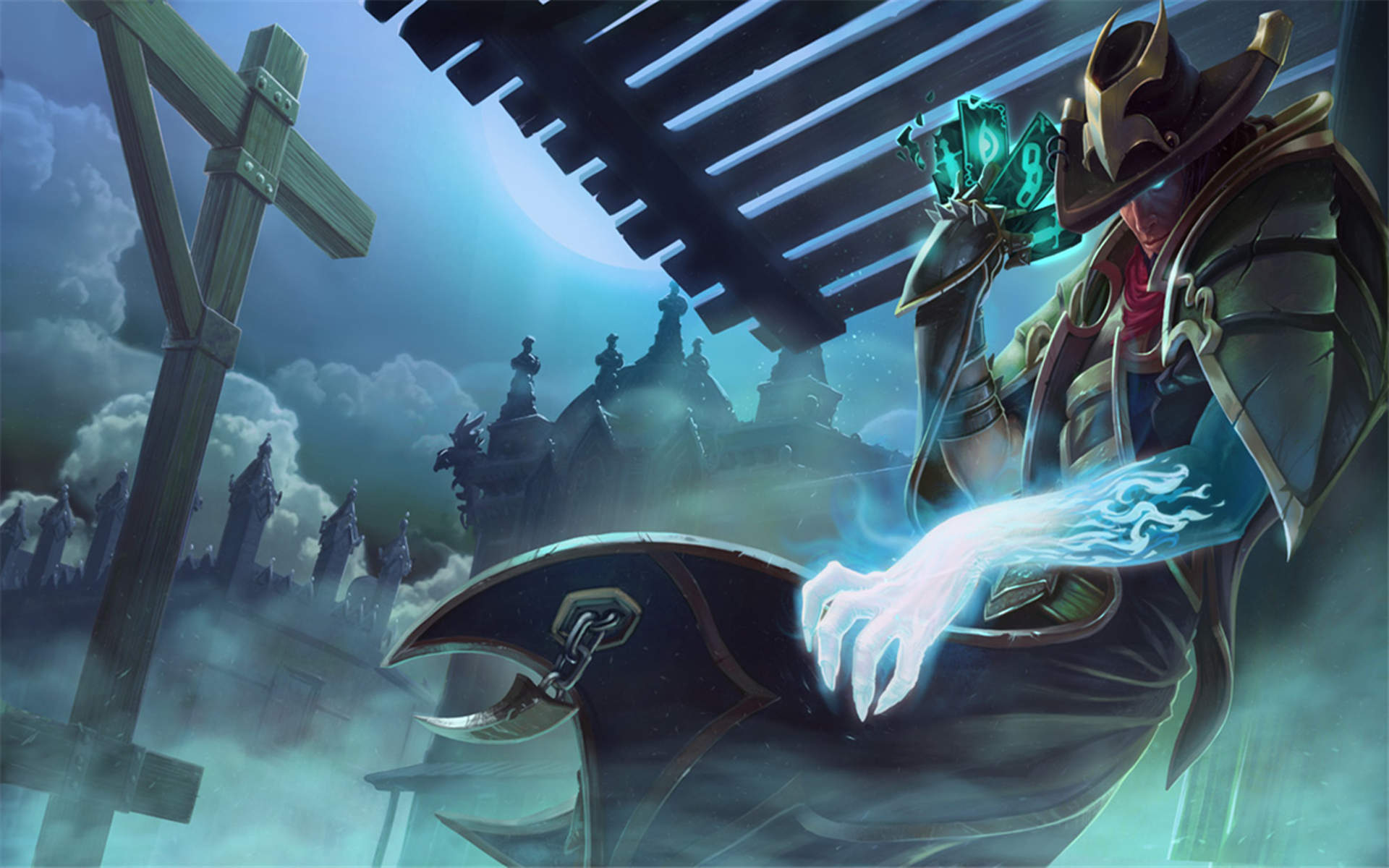 英雄联盟LOL卡牌大师电脑宽屏壁纸6P下载图片