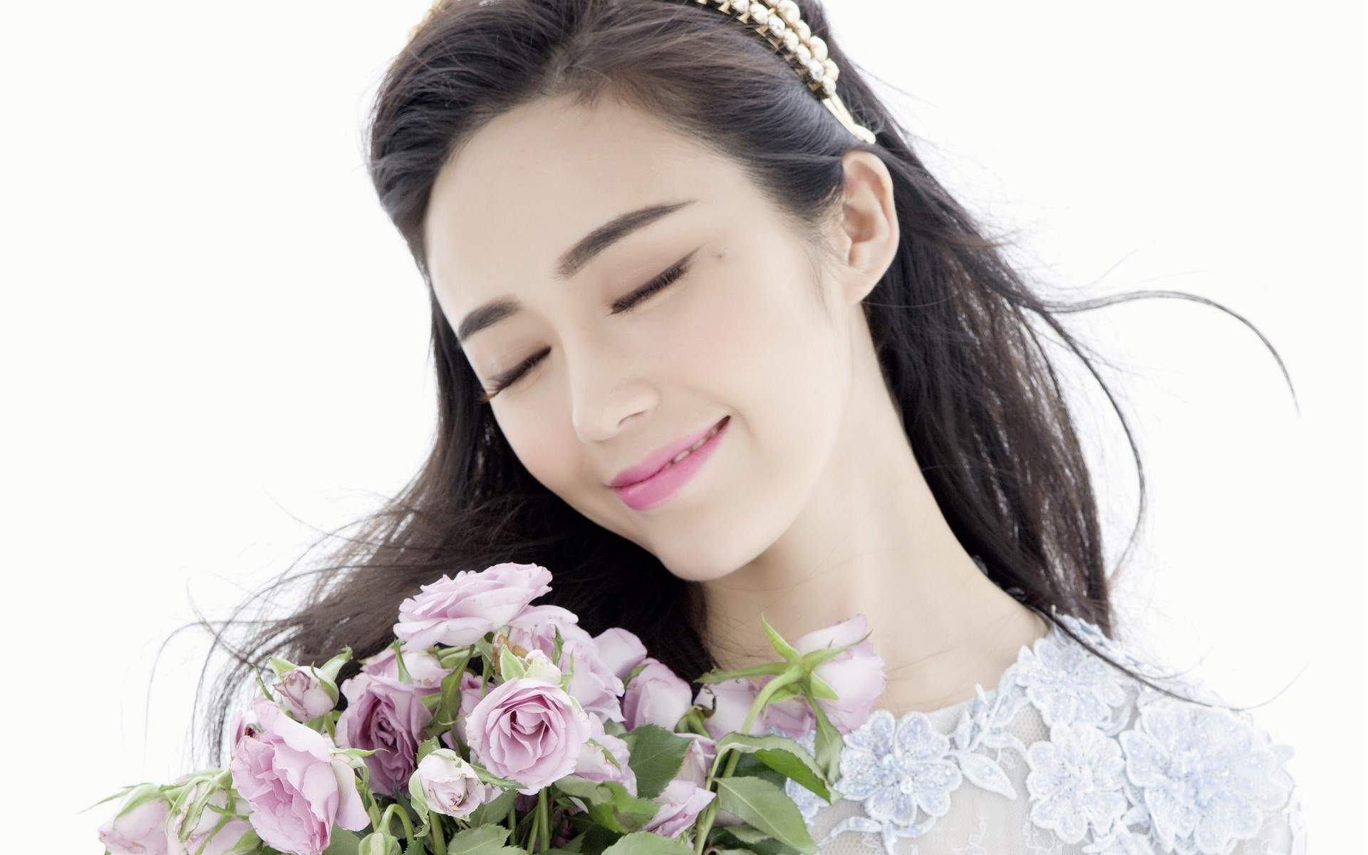 高清江西省萍乡美女汤晶媚时尚写真高清电脑壁纸图片