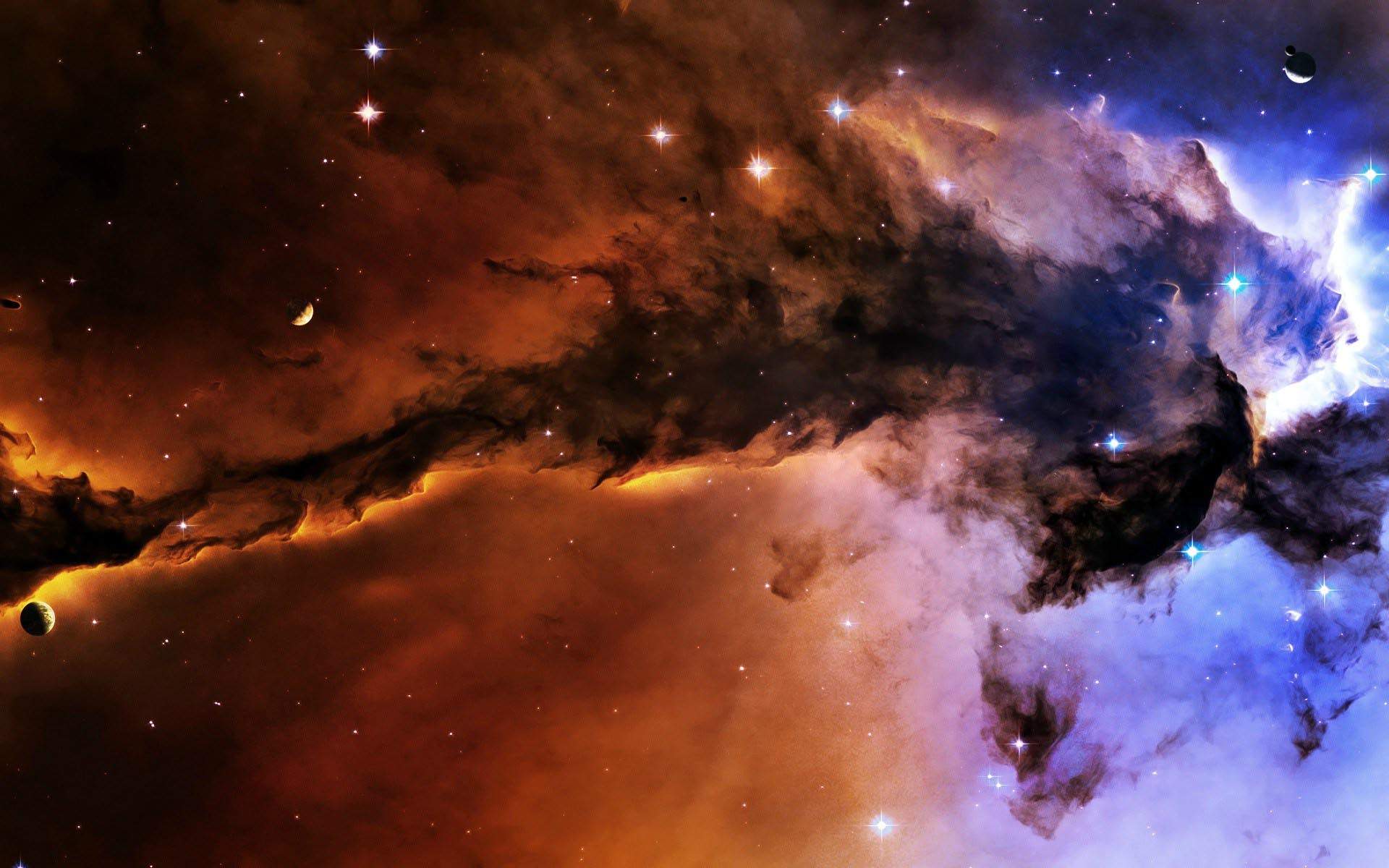 精选唯美太空绚丽多彩璀璨星空宇宙高清图片电脑桌面壁纸下载第一辑图片