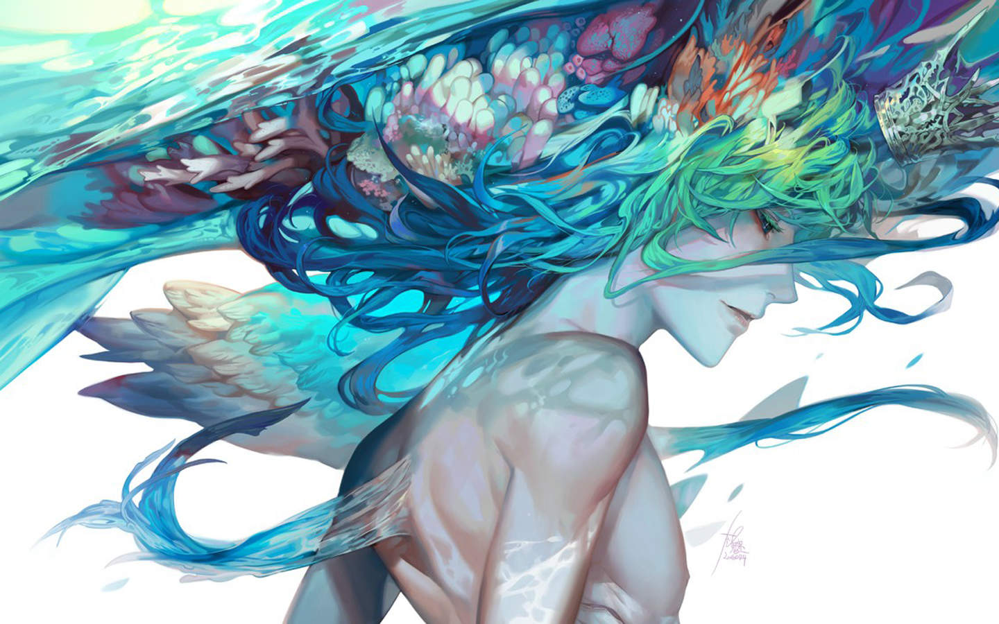 台湾插画师Little Oil Art温暖清新插画手机壁纸图片