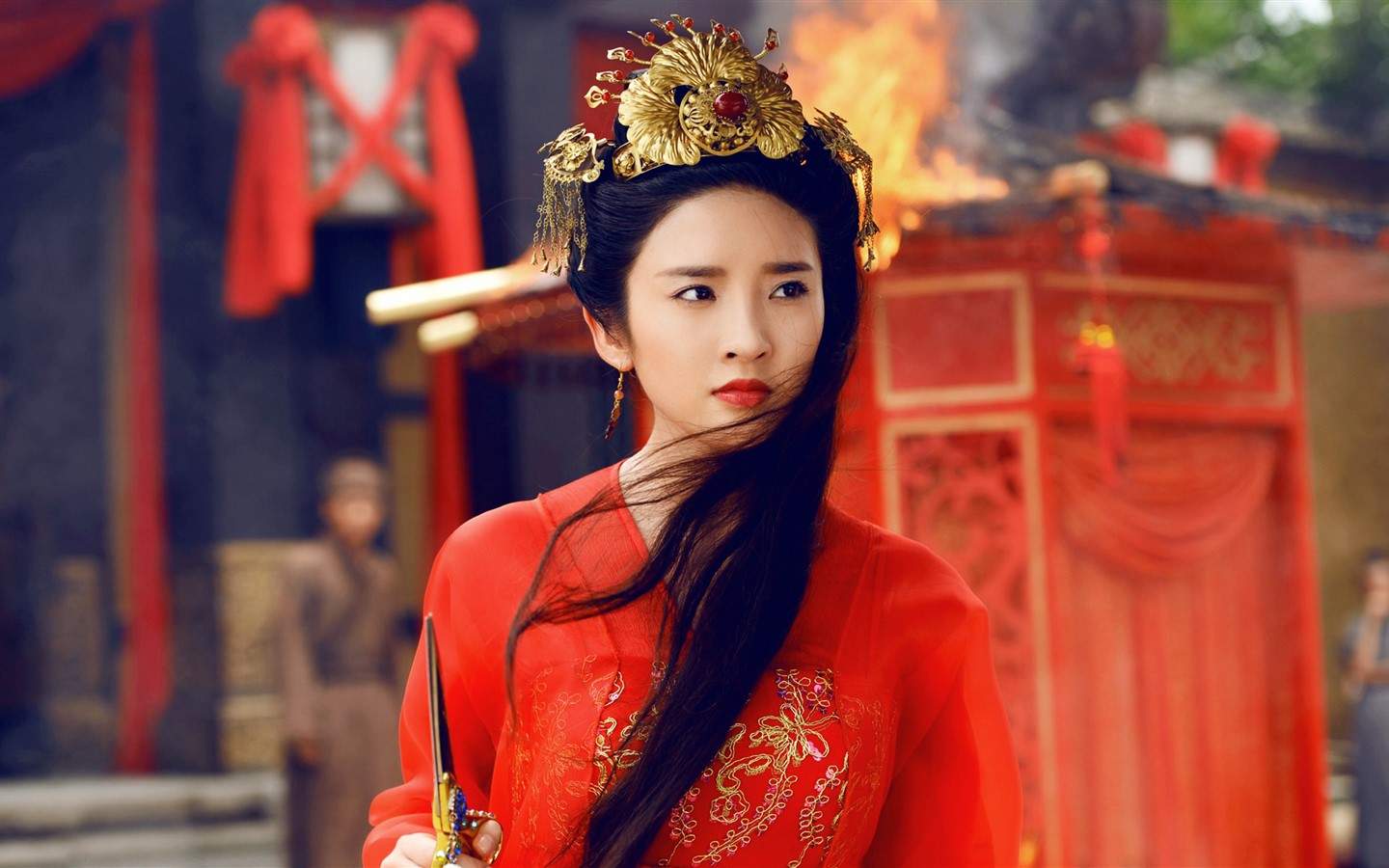 《青丘狐传说》唐艺昕高清桌面壁纸图片下载图片