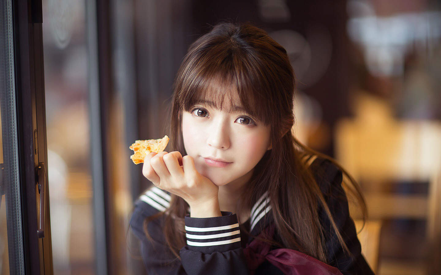 清纯可人的韩国美女yurisa可爱迷人写真高清美女图片图片