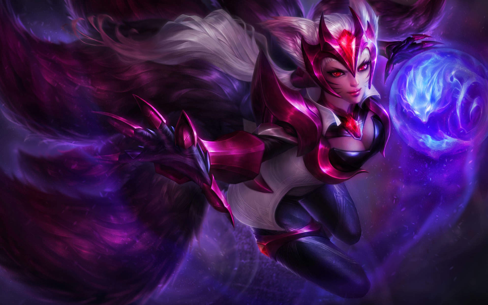 英雄联盟LOL九尾妖狐图片桌面壁纸图片