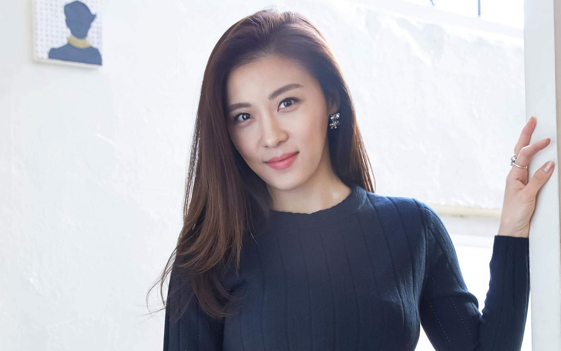 韩国忠清南道保宁女明星河智苑电脑桌面壁纸图片下载图片