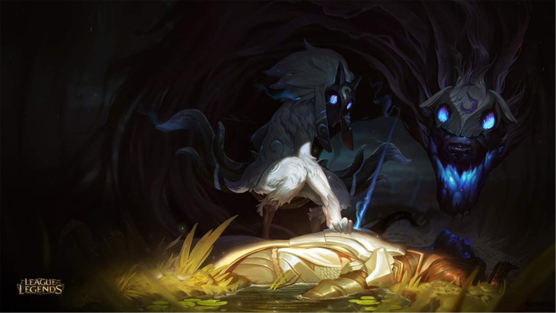 好玩的游戏英雄联盟lol原画桌面壁纸图片