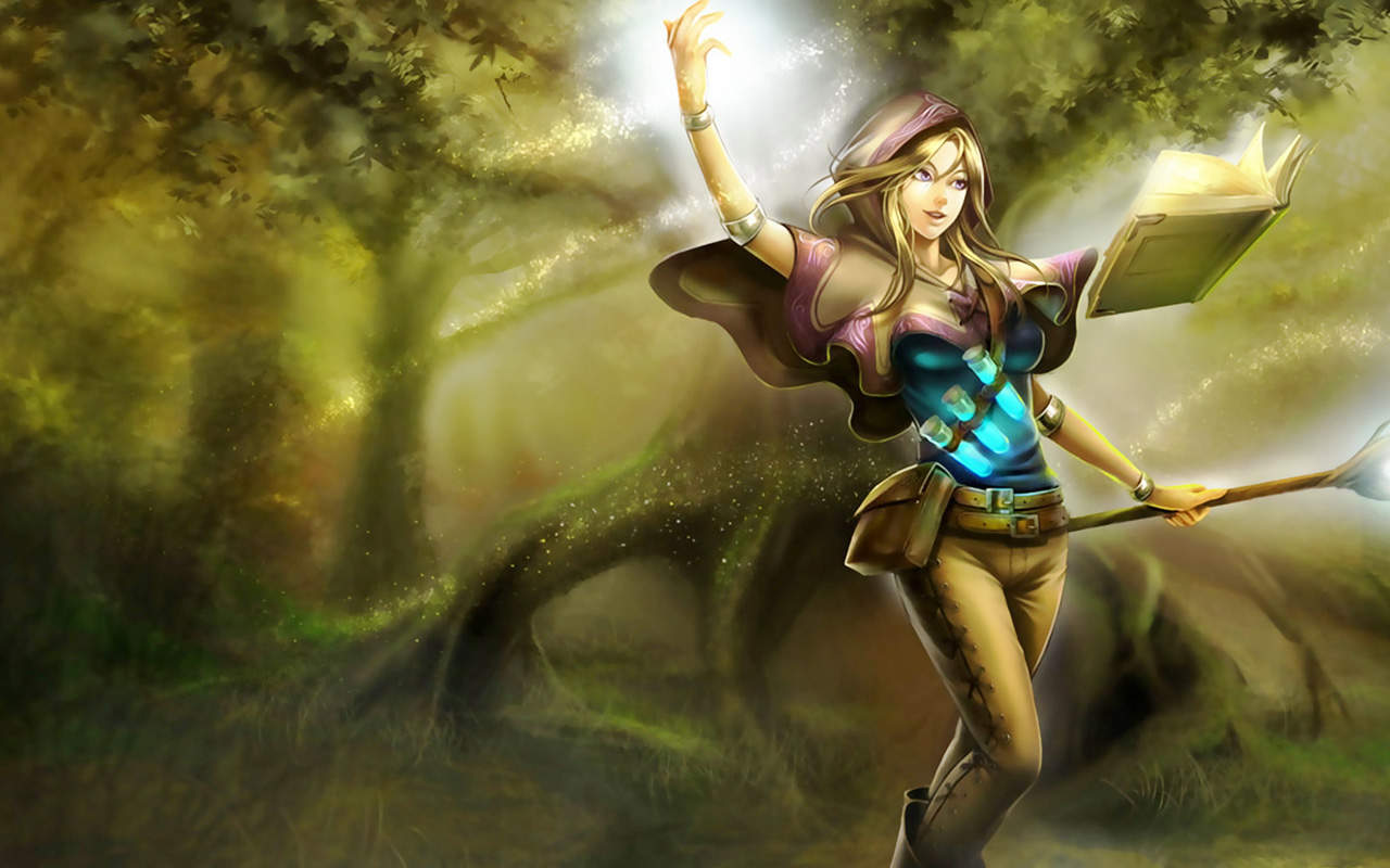 英雄联盟LOL女性游戏人物角色图片桌面壁纸下载图片