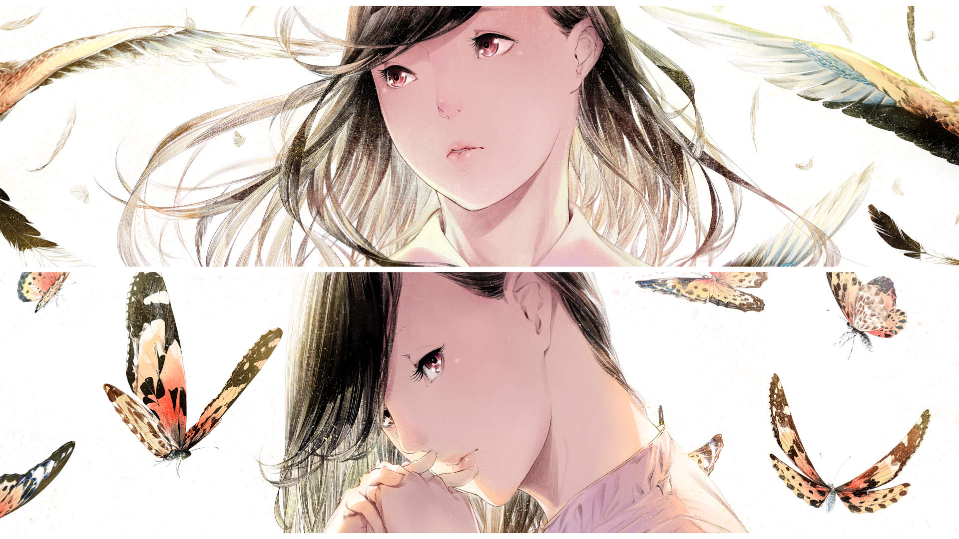 台湾插画师Little Oil Art温暖清新插画手机壁纸图片