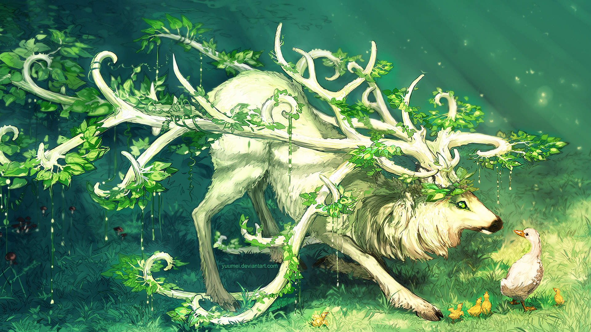 画师嗨P：华丽唯美的动漫壁纸图片合集图片