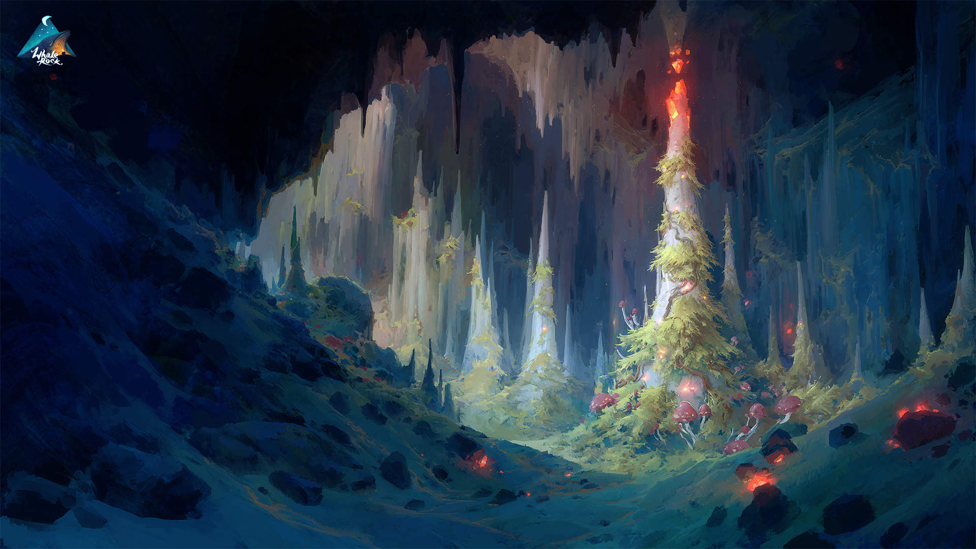 Vadim Shchepilov 鲸鱼岩系列概念原画壁纸4图片