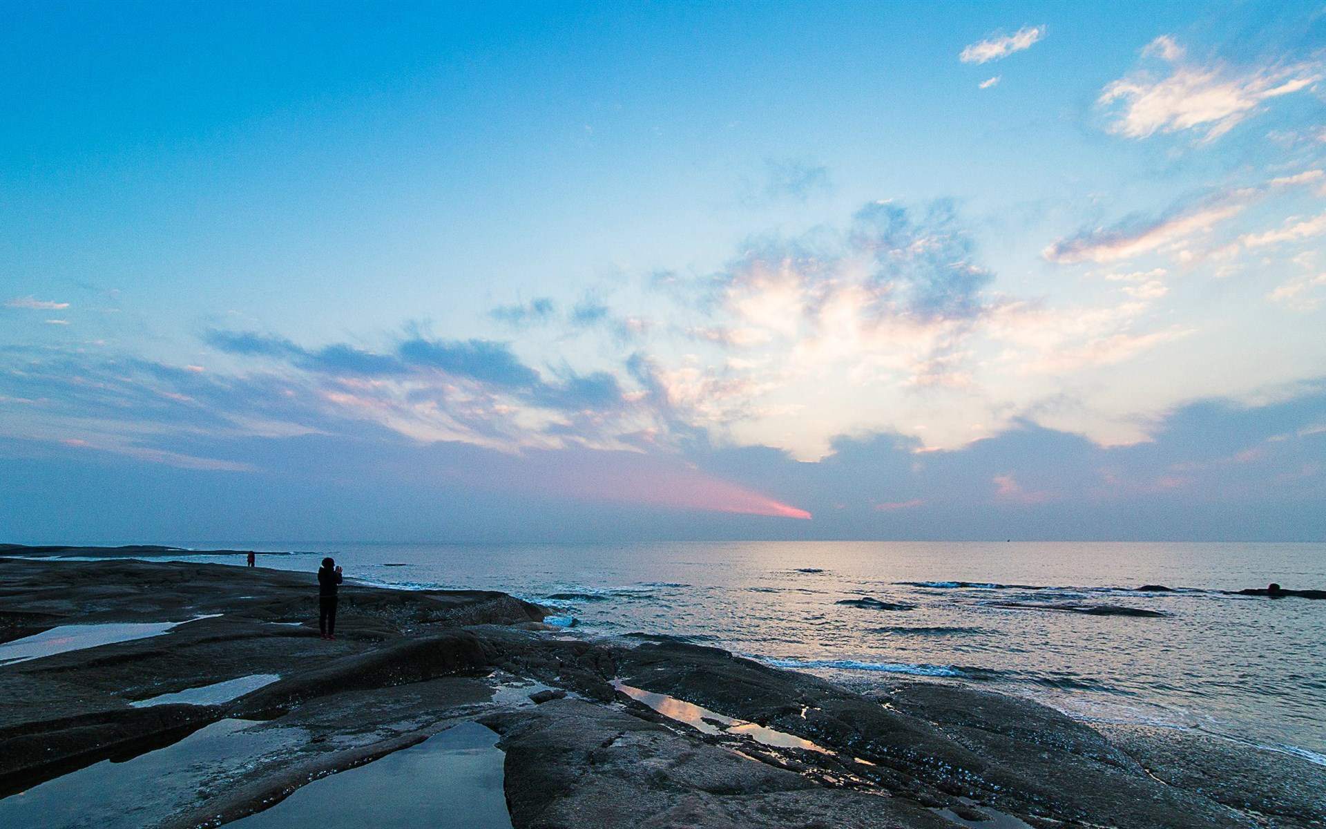 唯美海边风景图片手机壁纸图片