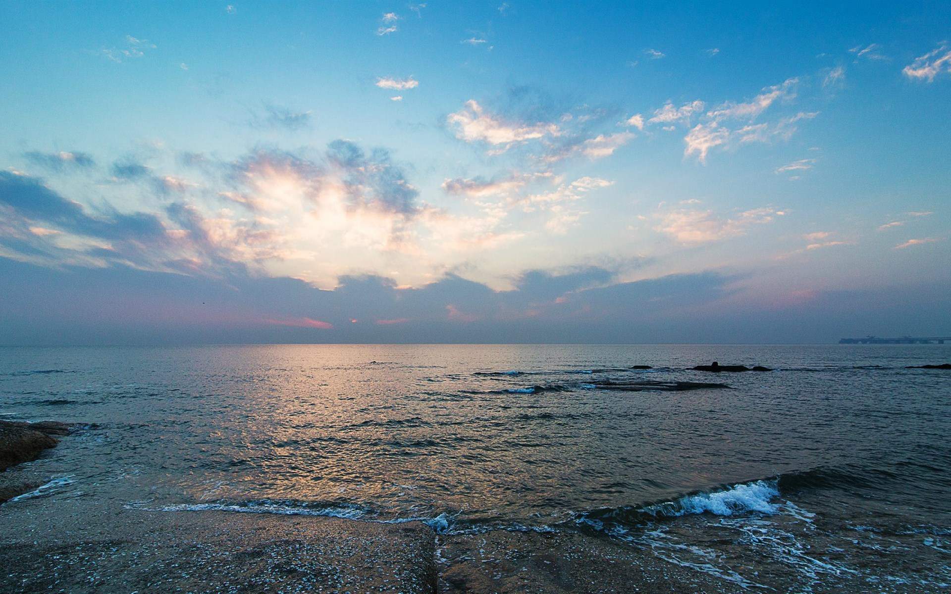 唯美海边风景图片手机壁纸图片