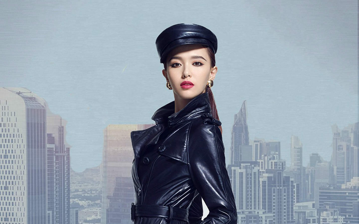 高清中国内地影视上海市女演员唐嫣窦骁《时间都知道》最新剧照图片图片