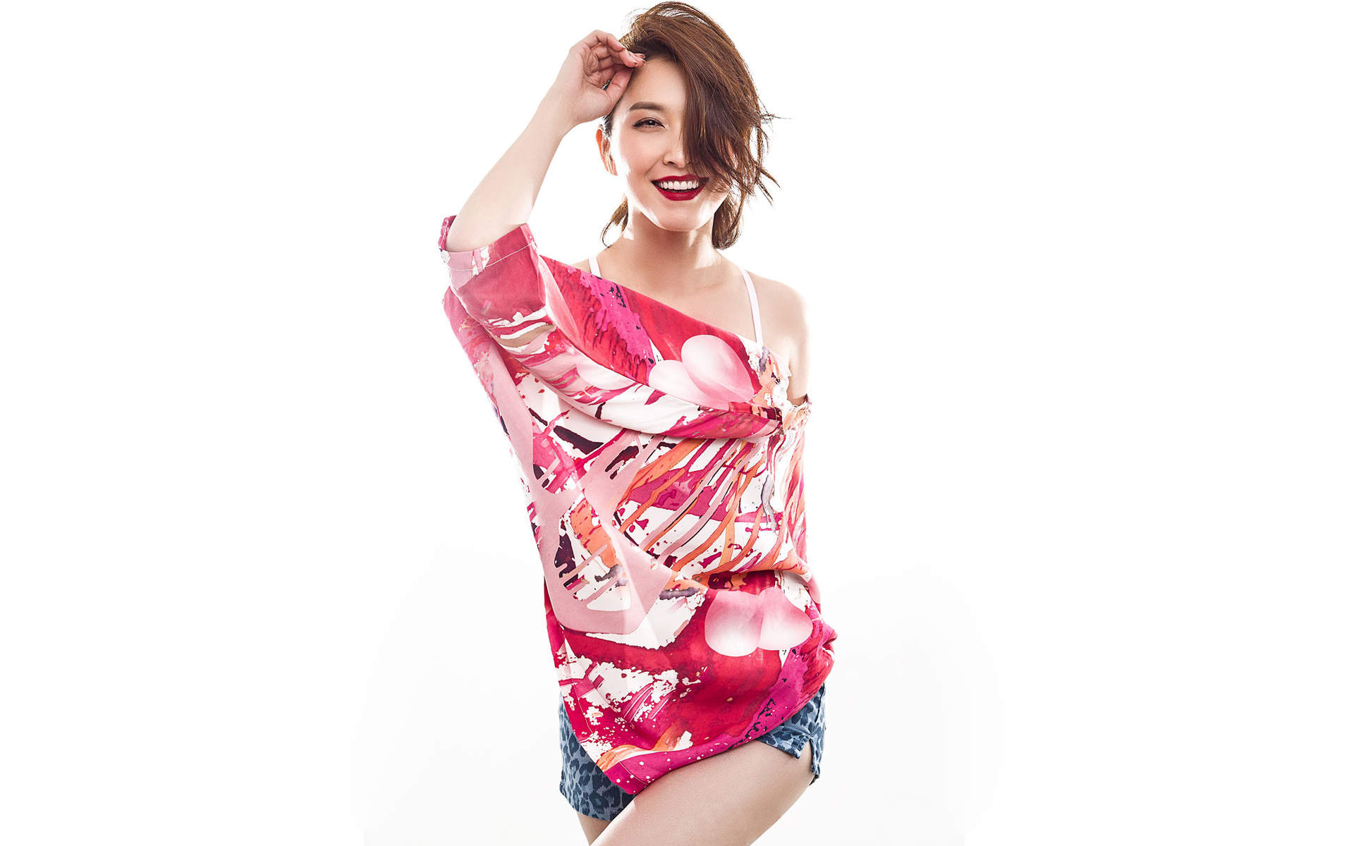 高清中国台湾美女徐洁儿情人节高清性感写真图片