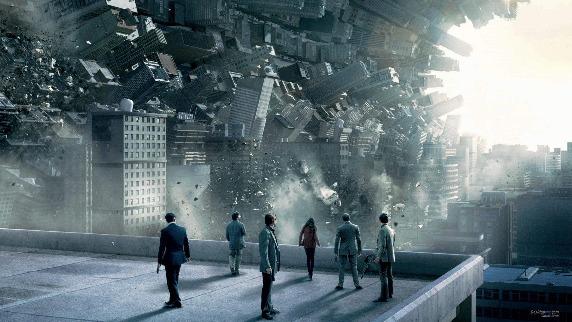 高清科幻汤姆·哈迪《盗梦空间》海报剧照图片图片