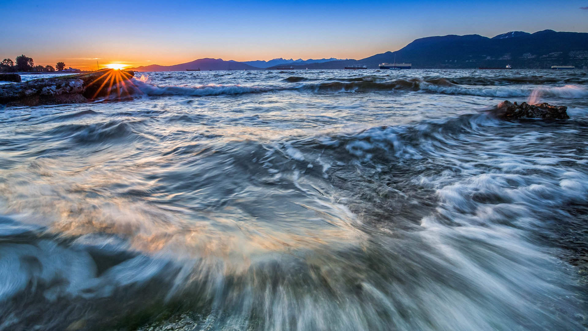 海滩风景图片