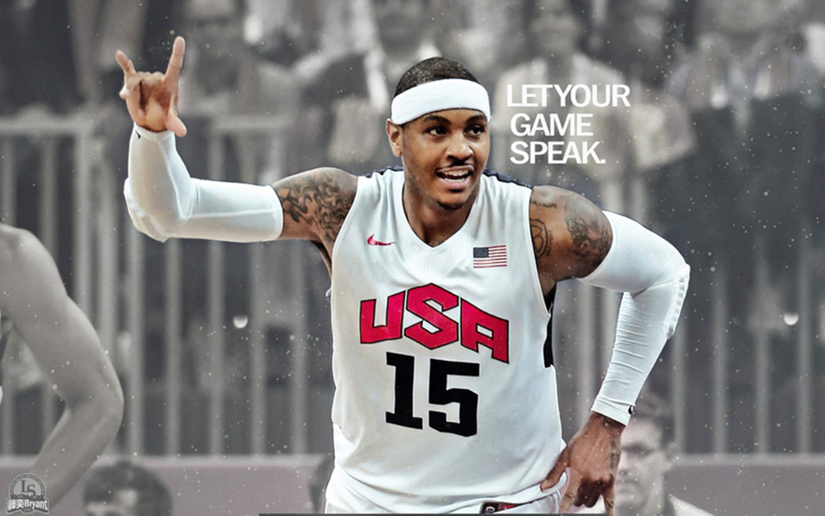 NBA篮球明星帅气扣篮高清酷炫手机壁纸图片