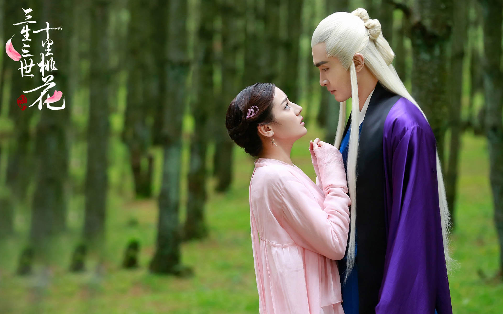 高清神话仙侠剧照影版《三生三世十里桃花》人物剧照高清桌面壁纸图片