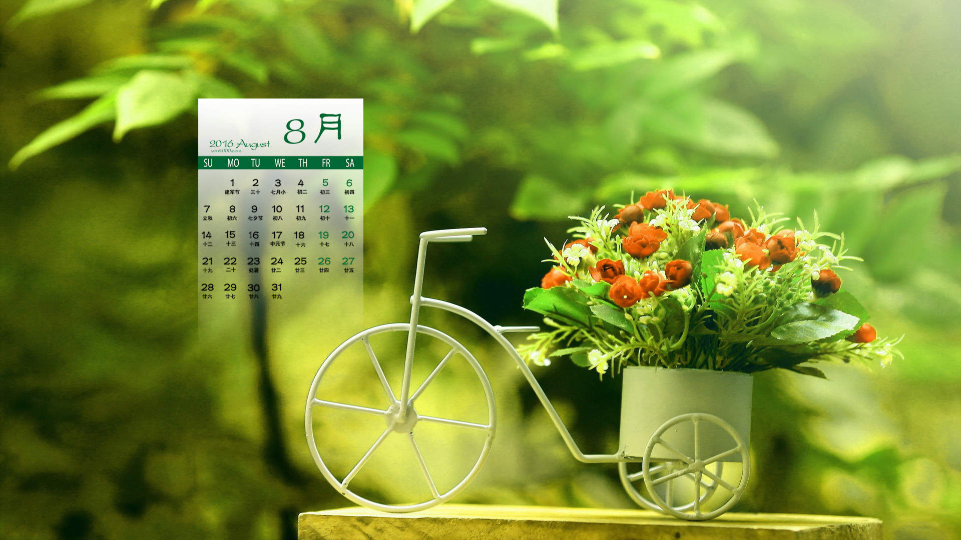 小清新治愈花束油画手机壁纸图片