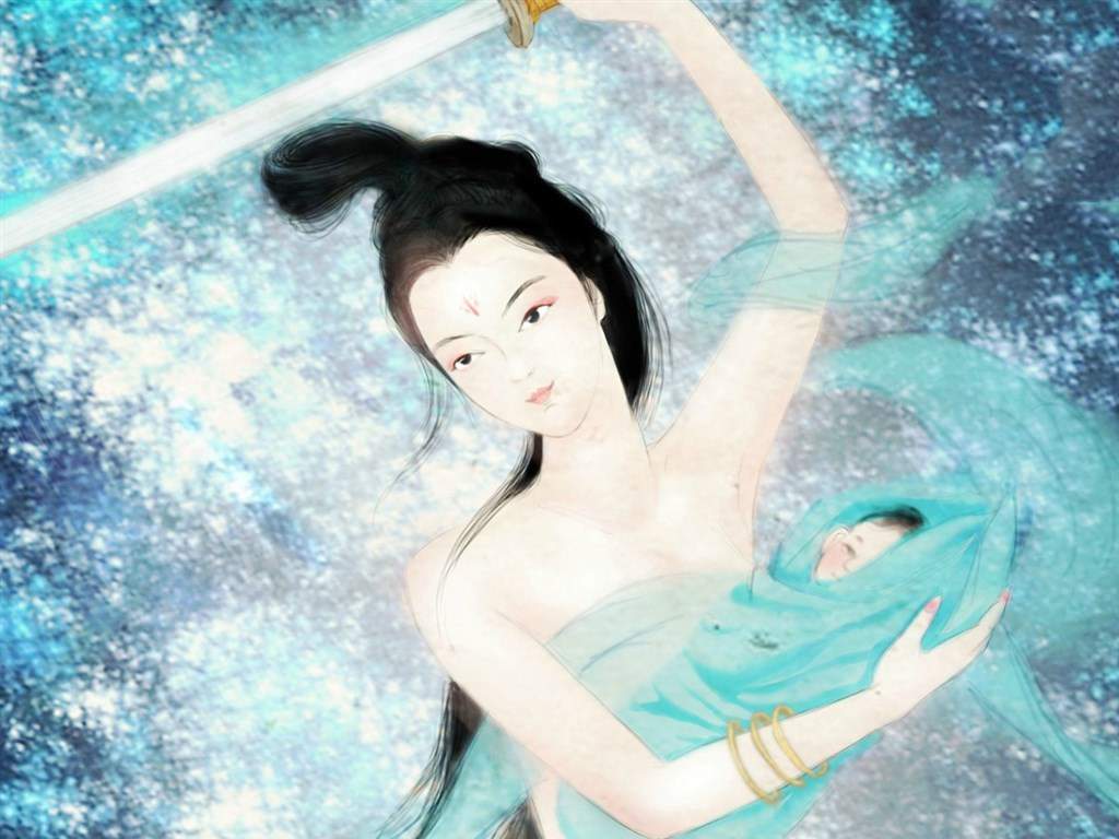 高清古装蒋欣《芈月传》海报剧照图片图片