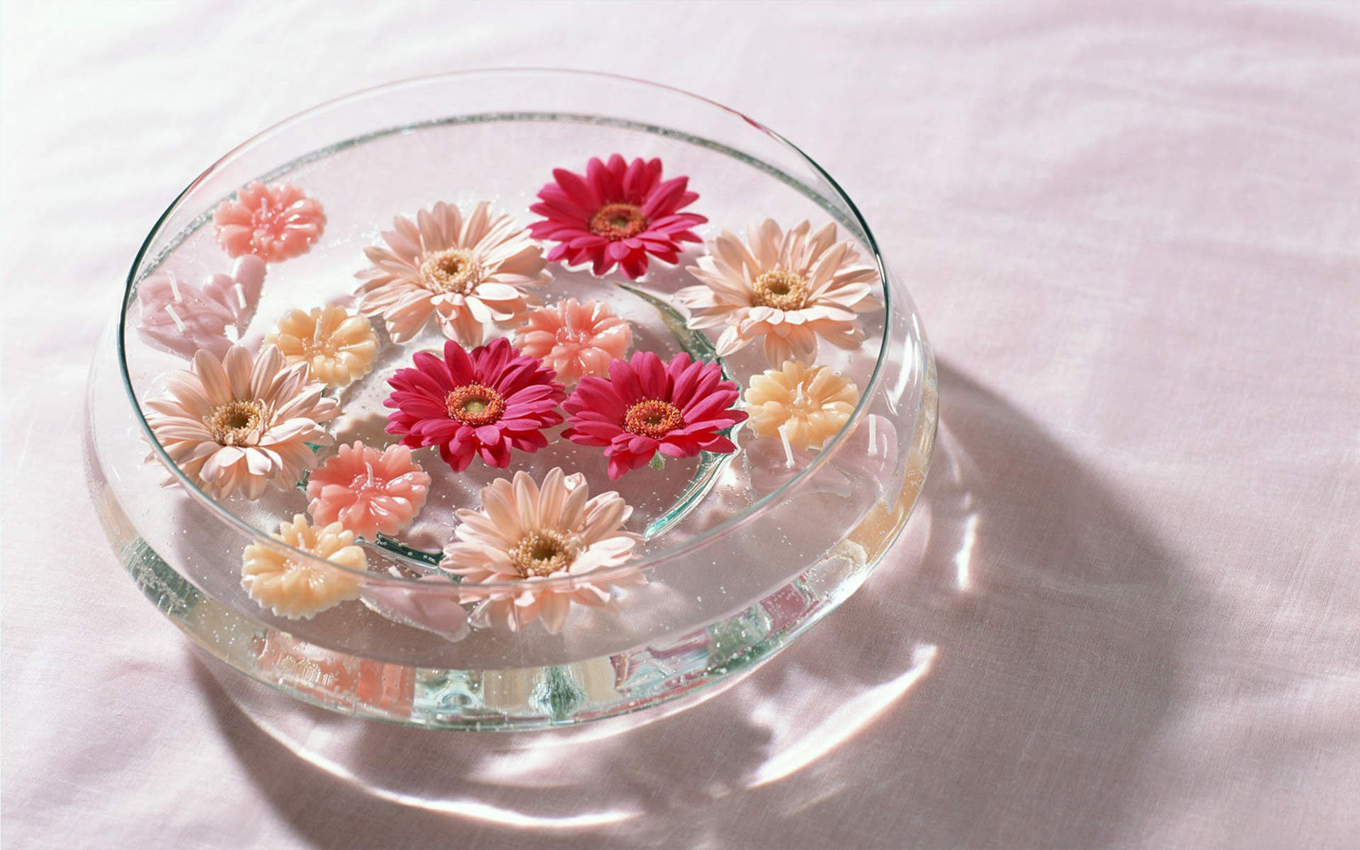 小清新治愈花束油画手机壁纸图片