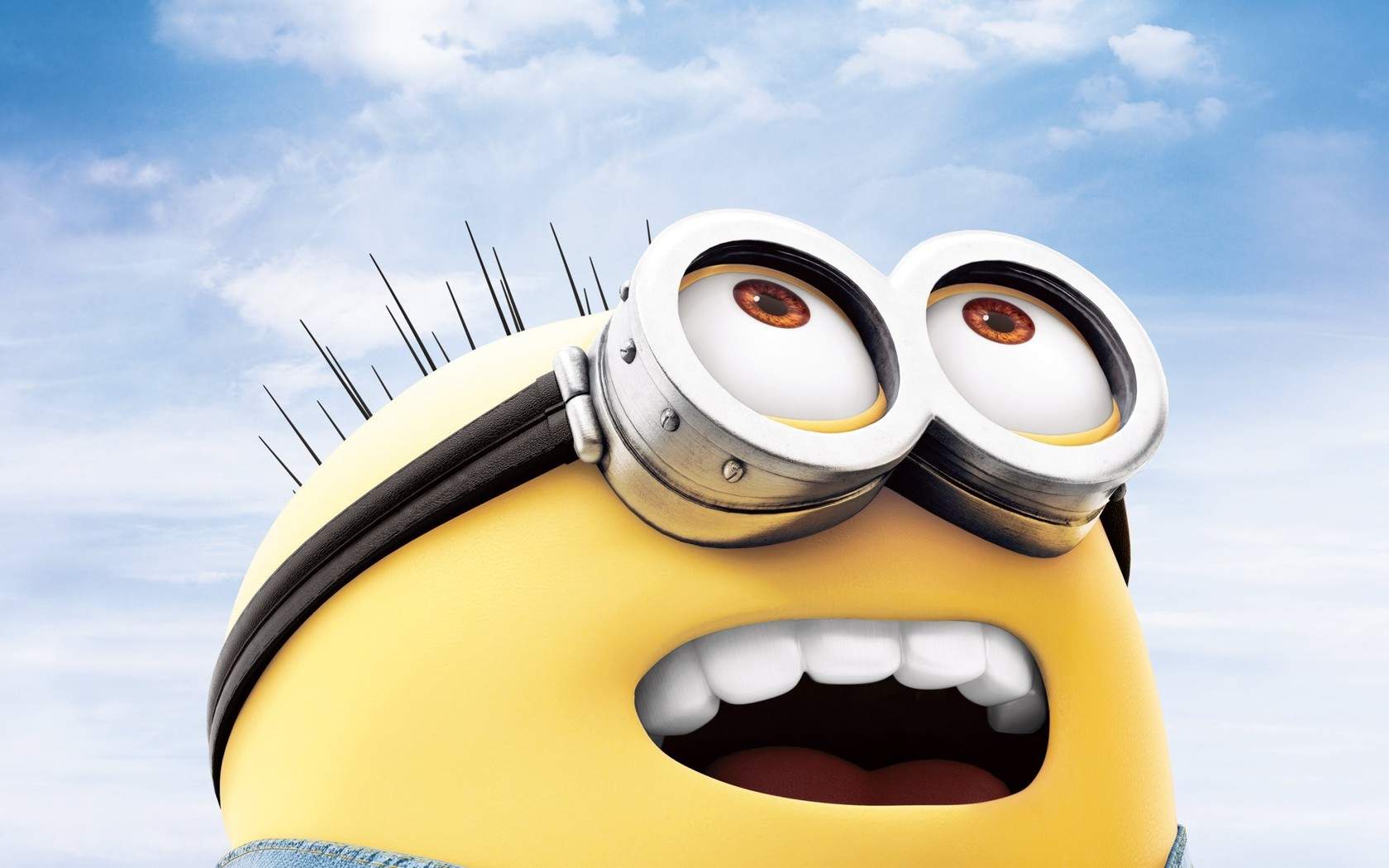 可爱小黄人的日常高清手机桌面壁纸图片