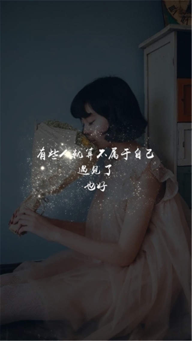 精选伤感文字语录非主流手机壁纸下载图片