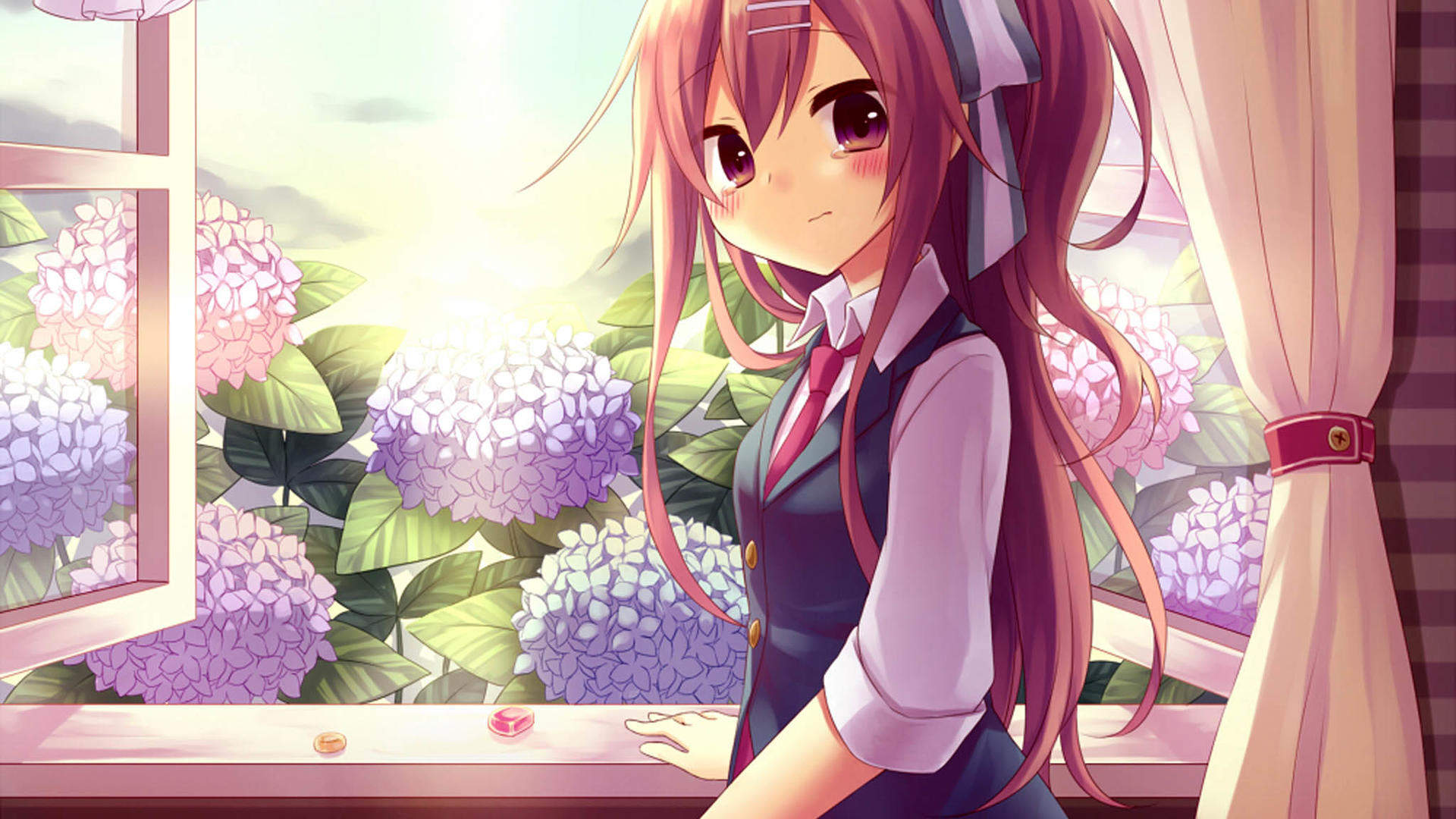 美少女鸡年动漫壁纸图片