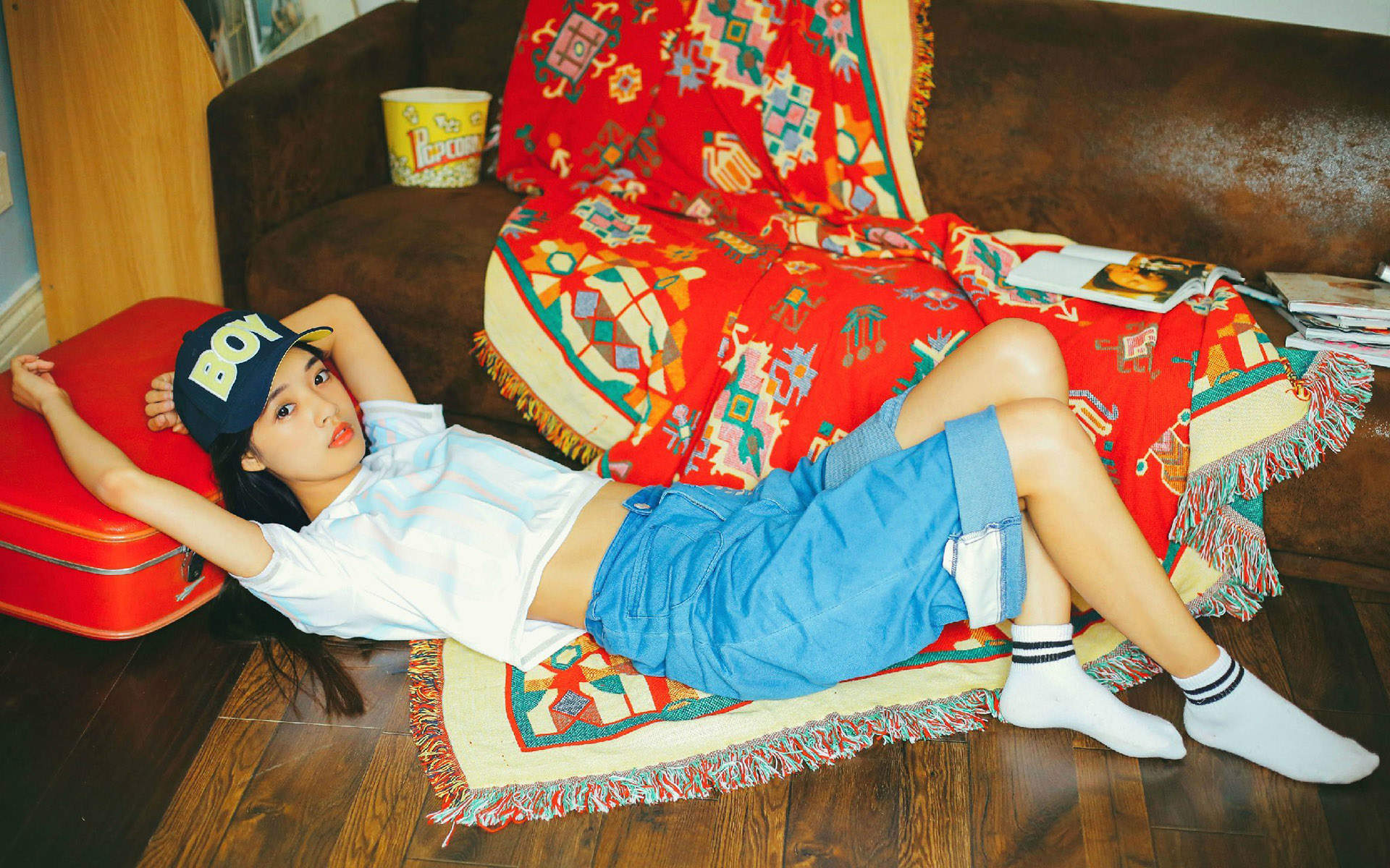 可爱女生创意手机壁纸图片图片