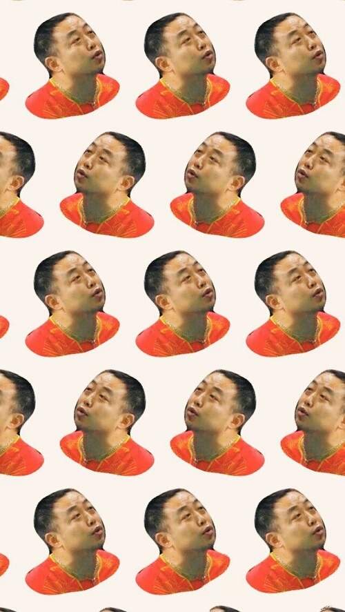 中国乒乓军团魔性无水印手机壁纸图片