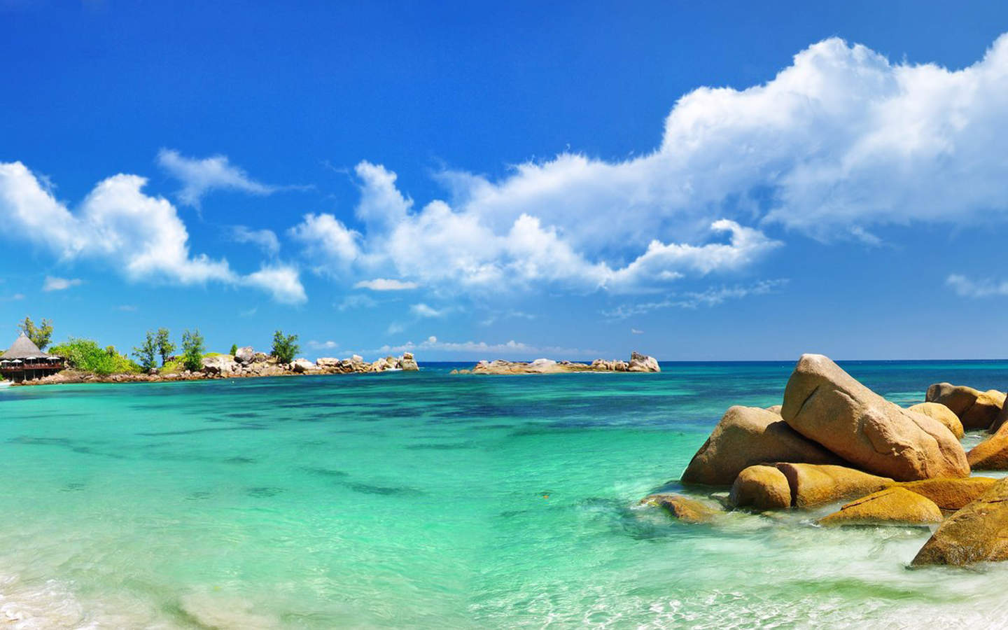 小清新唯美海边风景高清手机壁纸图片