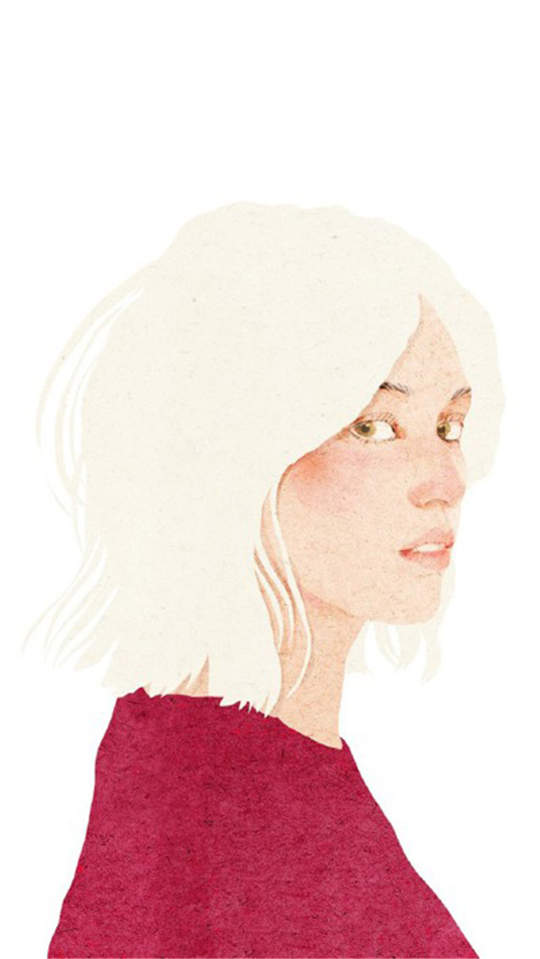 插画师Xuan loc Xuan青春男女情侣手机壁纸图片