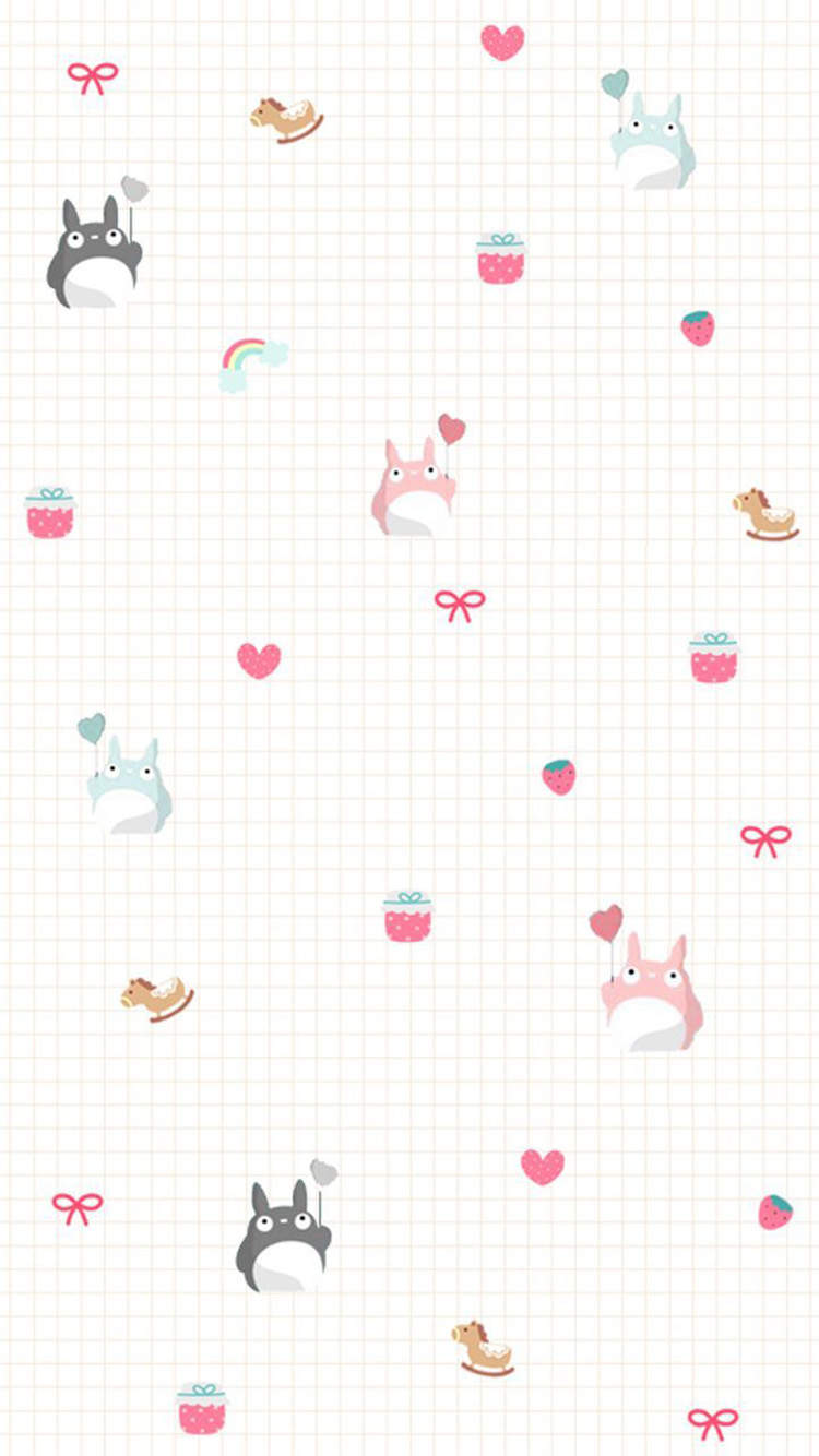 2019猪年可爱卡通小猪图片手机壁纸图片