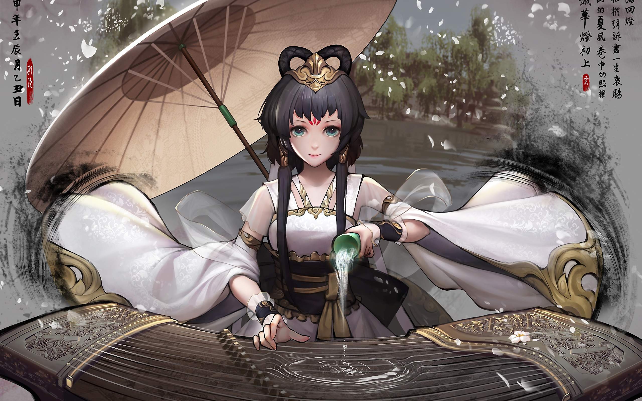 美女明星李晟桌面超清壁纸图片