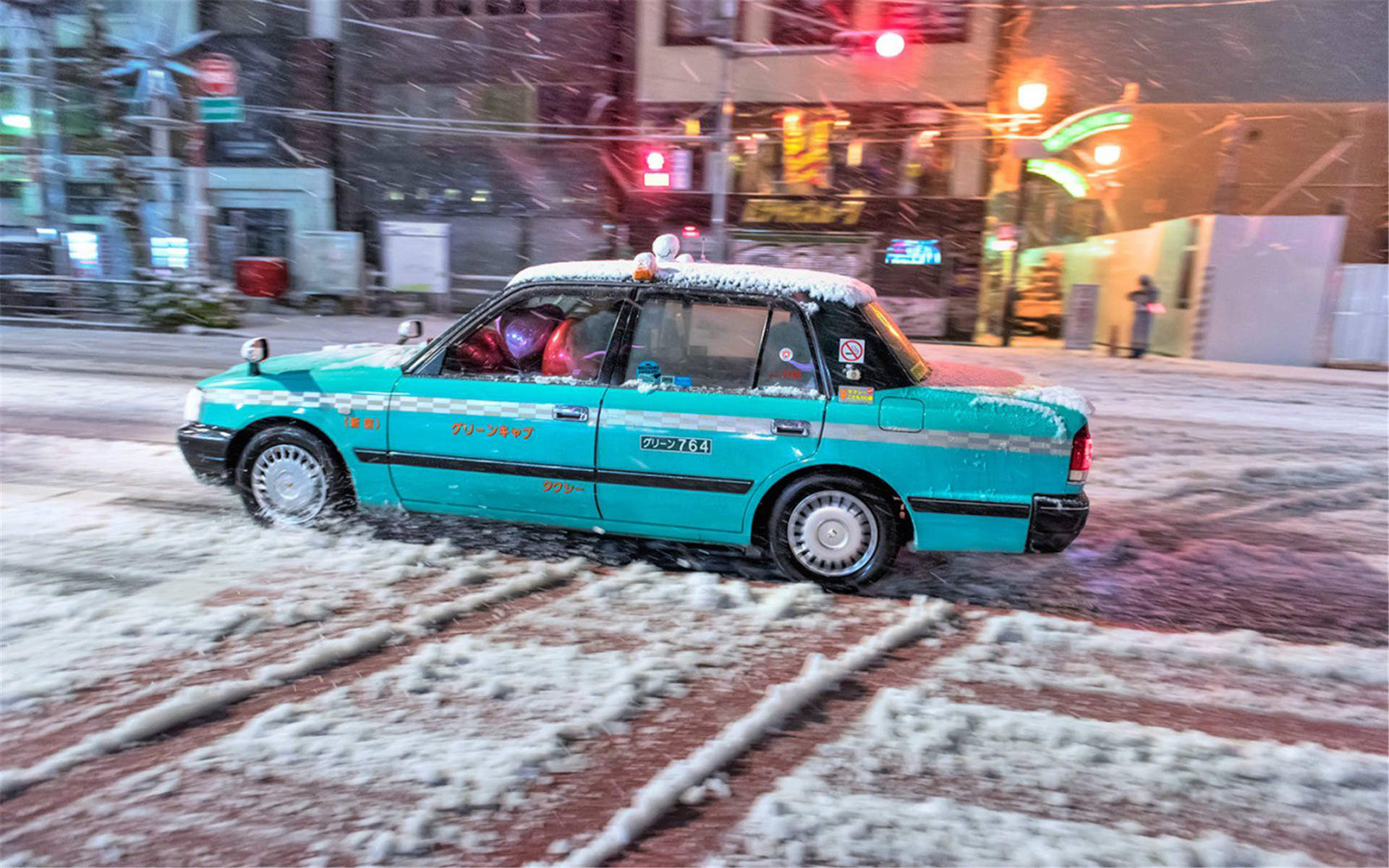 下雪图片