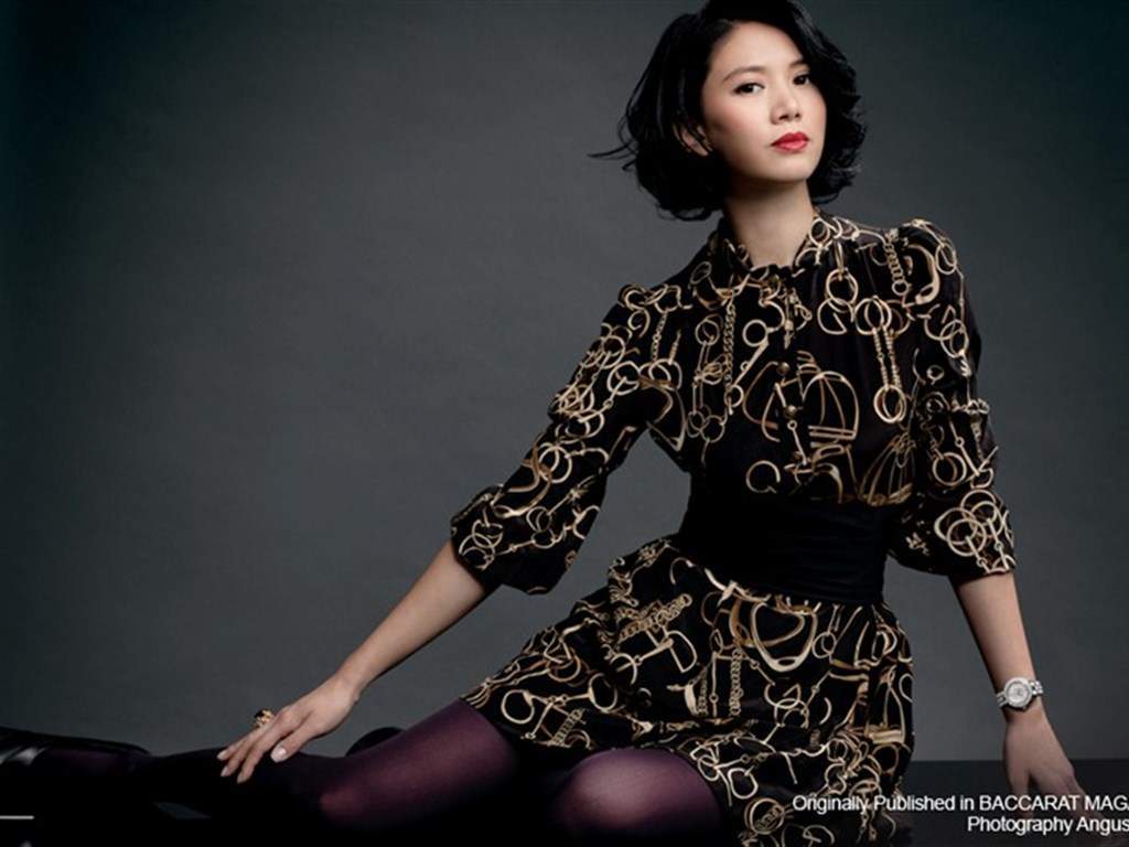 中国香港著名女演员袁咏仪时尚写真图片桌面壁纸图片