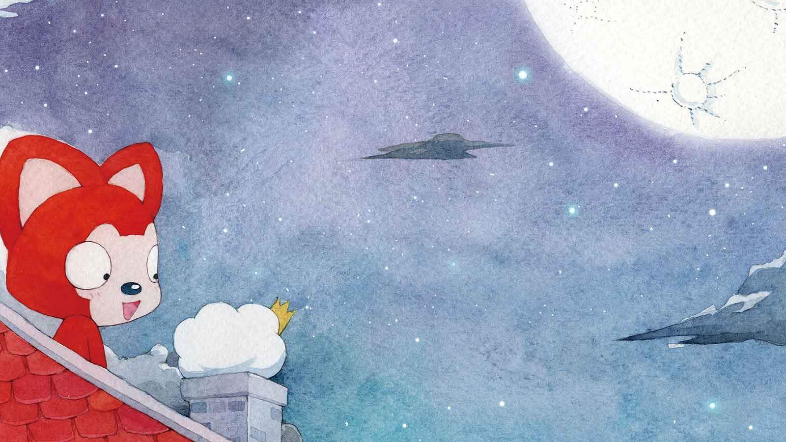 高清可爱卡通图片最新阿狸动漫电脑桌面壁纸第一辑图片