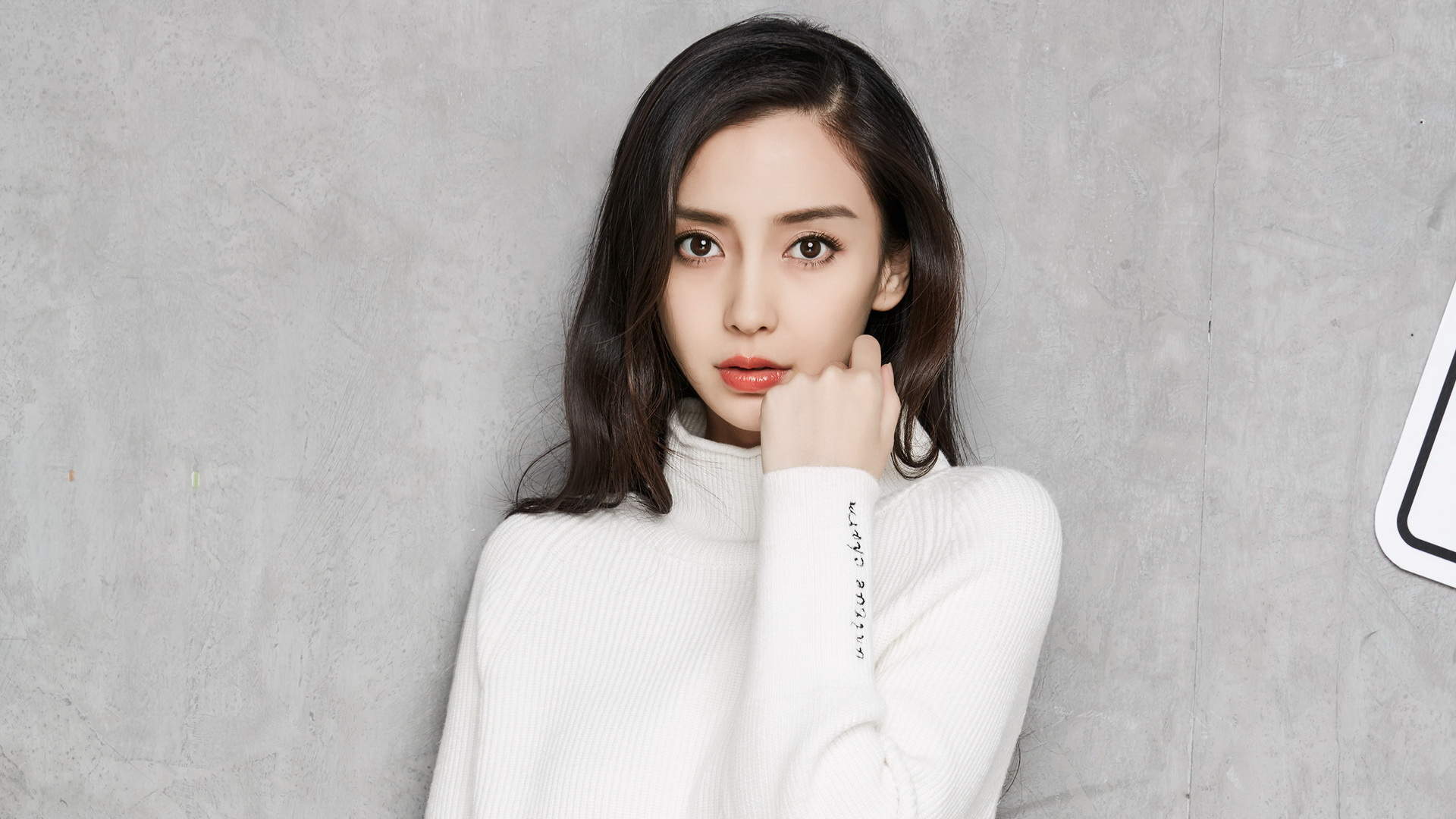 中国内地上海影视女演员Angelababy杨颖惊艳唯美高清桌面壁纸图片