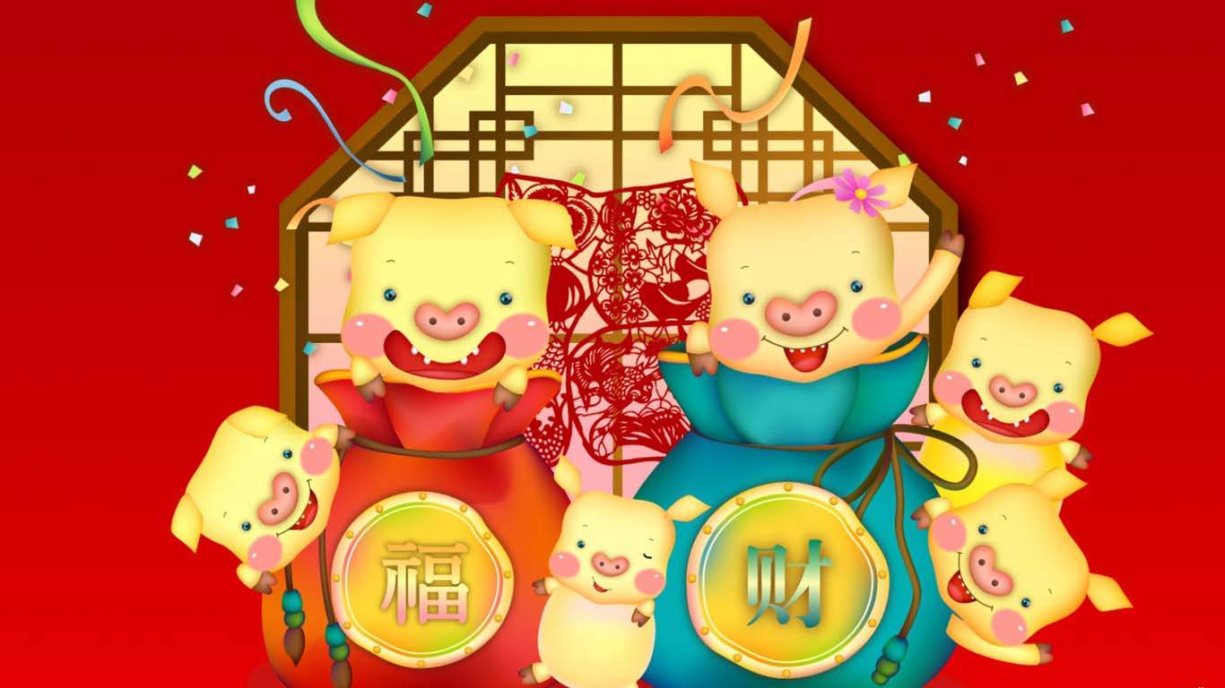 卡通猪猪cos神奇宝贝可爱手机壁纸图片