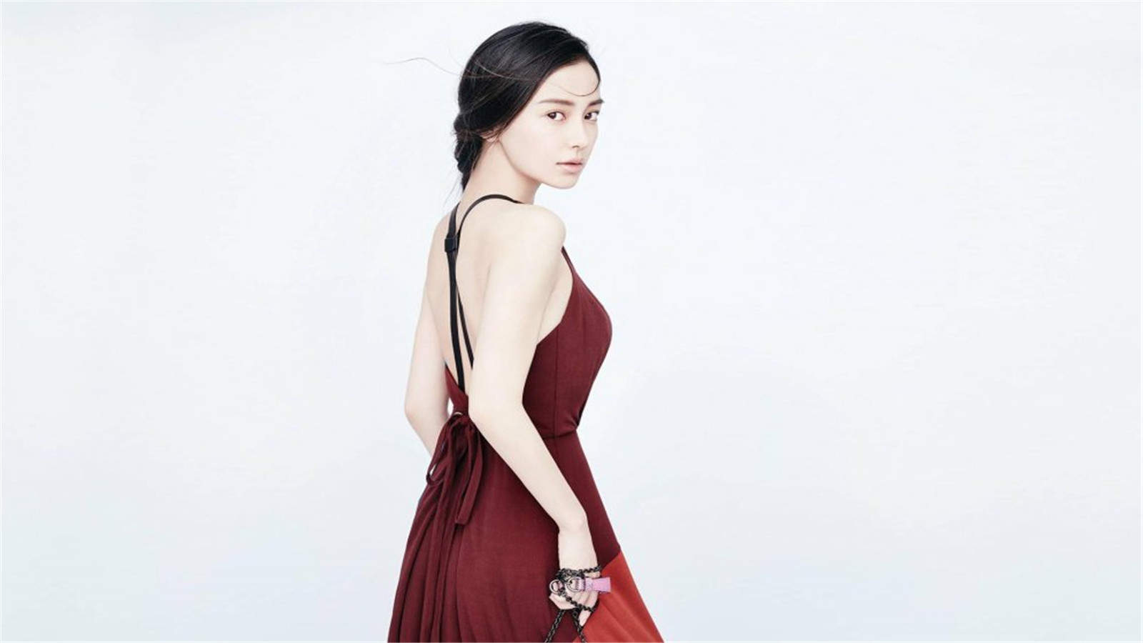 中国内地上海影视女演员Angelababy杨颖惊艳唯美高清桌面壁纸图片