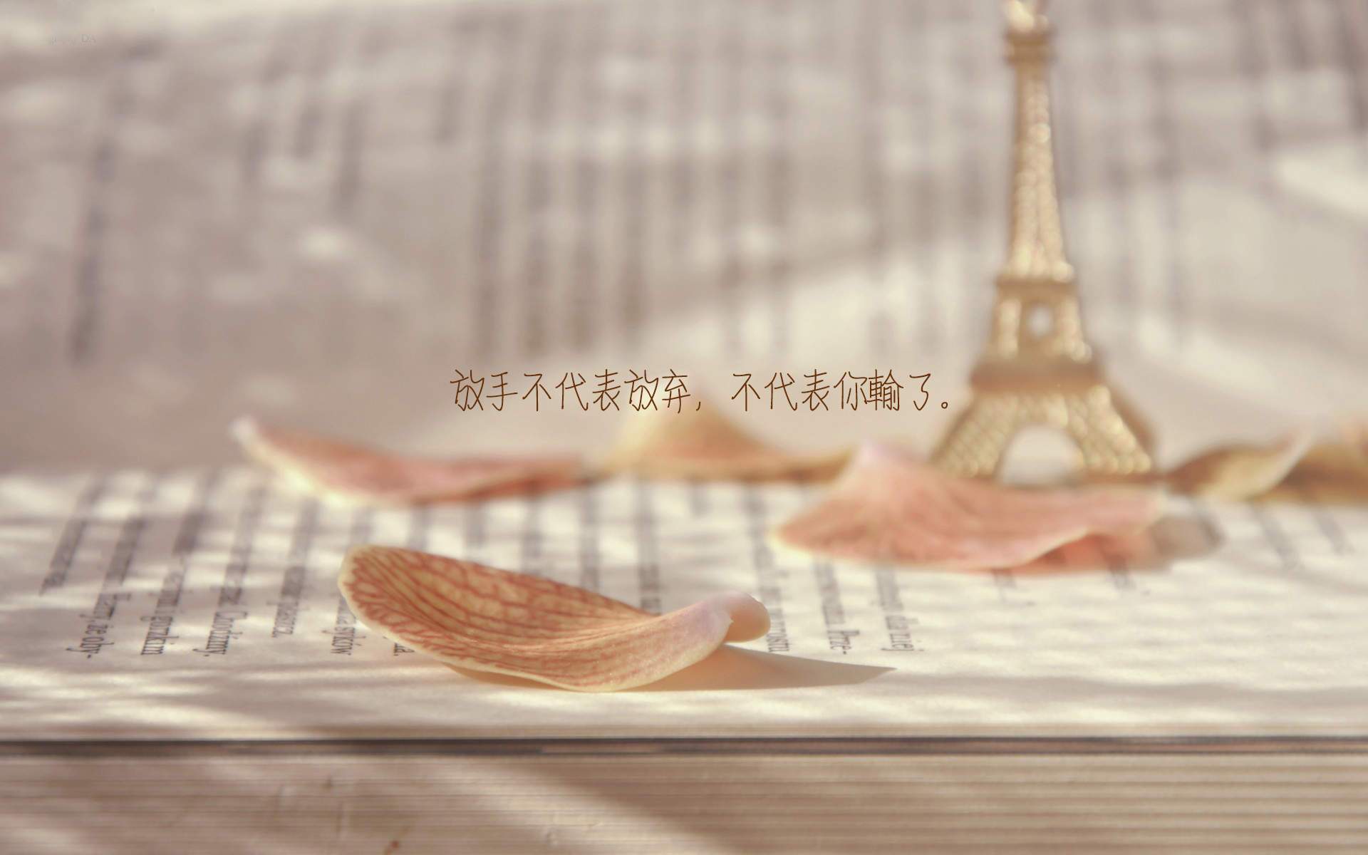 富有正能量的励志文字桌面壁纸图片