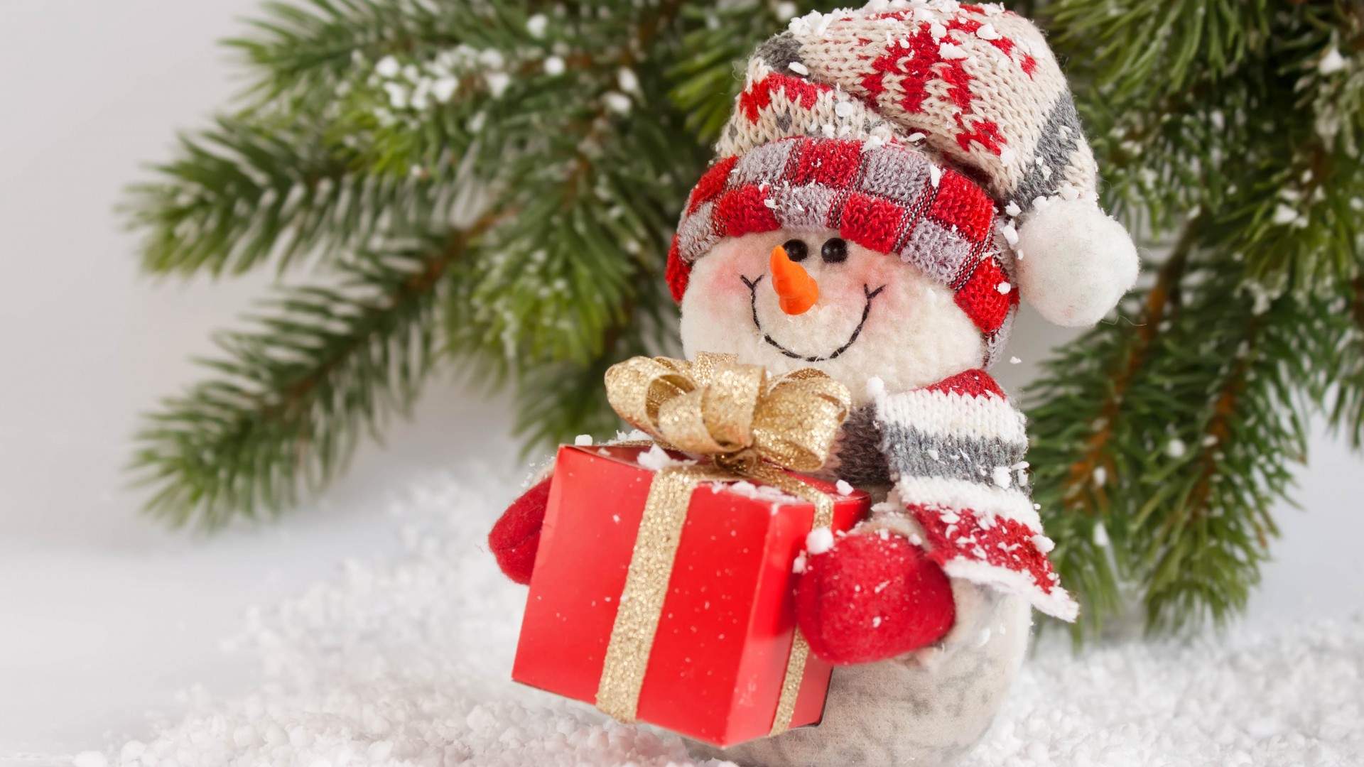 冬季可爱雪人图片手机壁纸图片