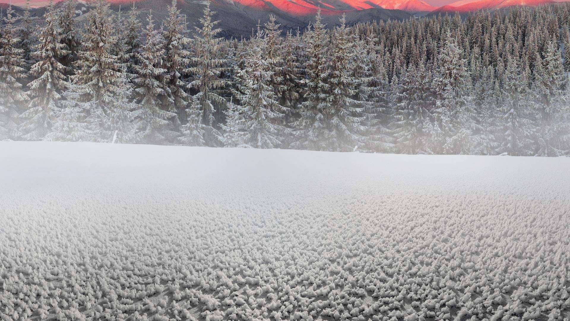 雪景桌面图片