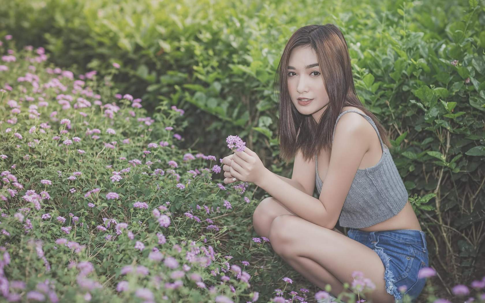 高清最流行女裤鹂蔓热裤长腿性感写真图片图片