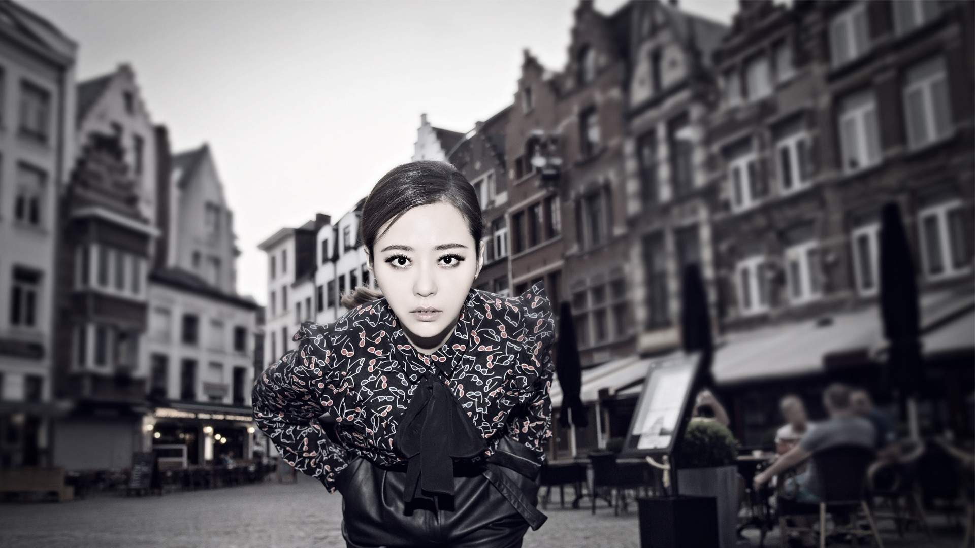 高清黑龙江省伊春美女张靓颖俏皮少女风减龄写真图片图片