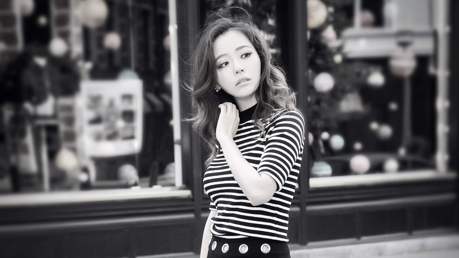 高清黑龙江省伊春美女张靓颖俏皮少女风减龄写真图片图片