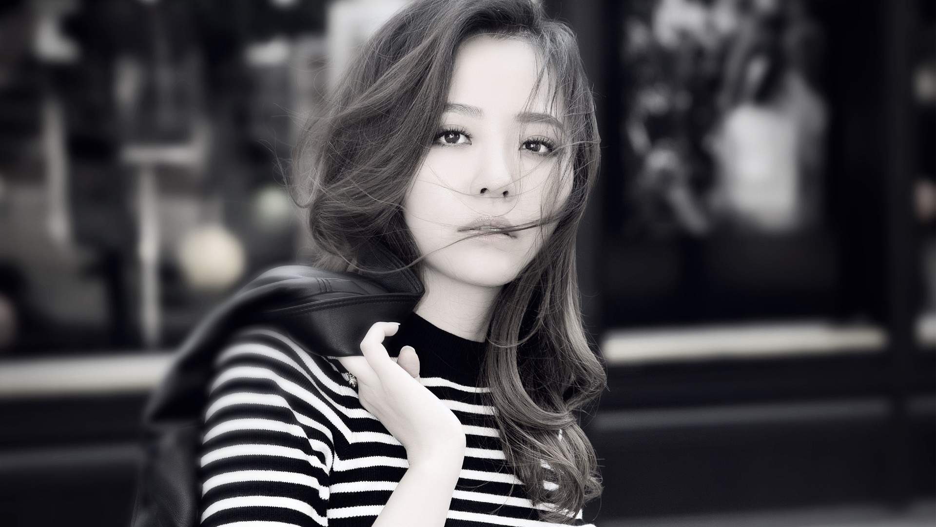 高清黑龙江省伊春美女张靓颖俏皮少女风减龄写真图片图片