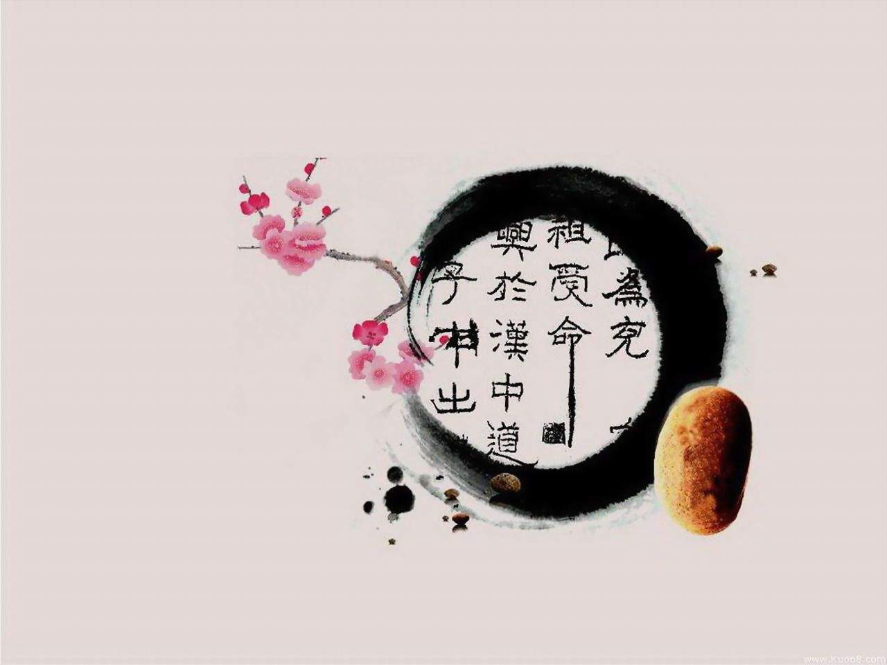 唯美古典中国风美女手绘高清手机壁纸图片