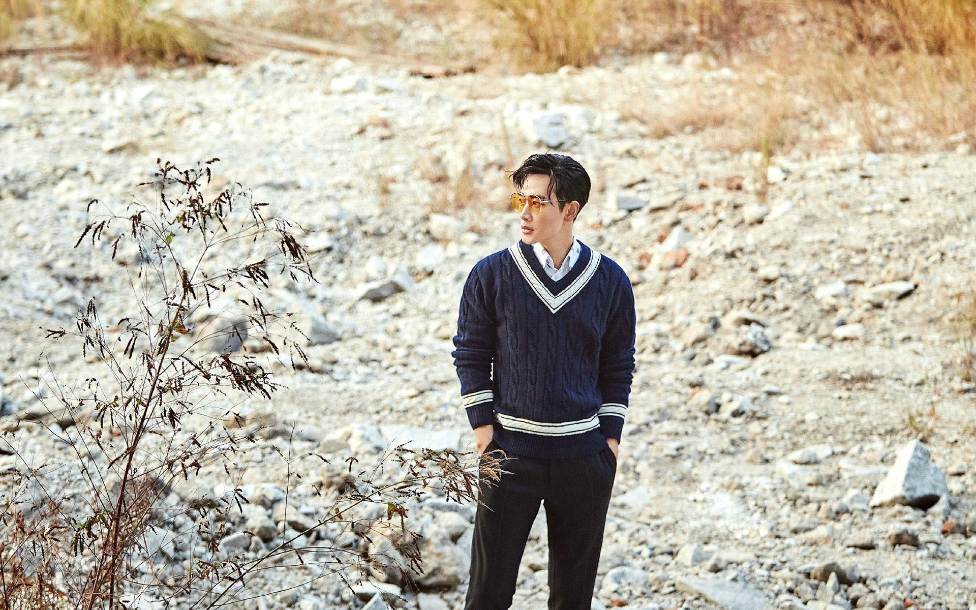 罗晋成熟魅力杂志写真大片图片